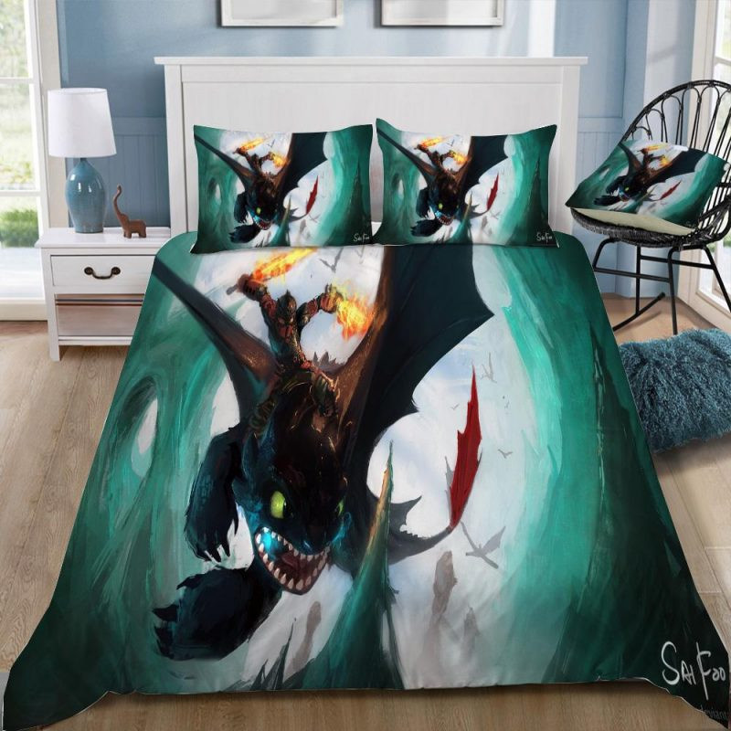 Drachenzähmen leicht gemacht Dragons 65 Kinderbettwäsche - Bettwäsche