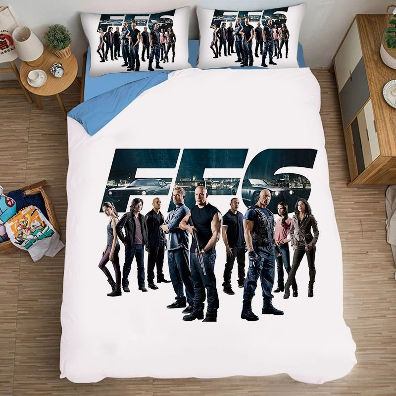 Fast & Furious 12 Kinderbettwäsche - Bettwäsche
