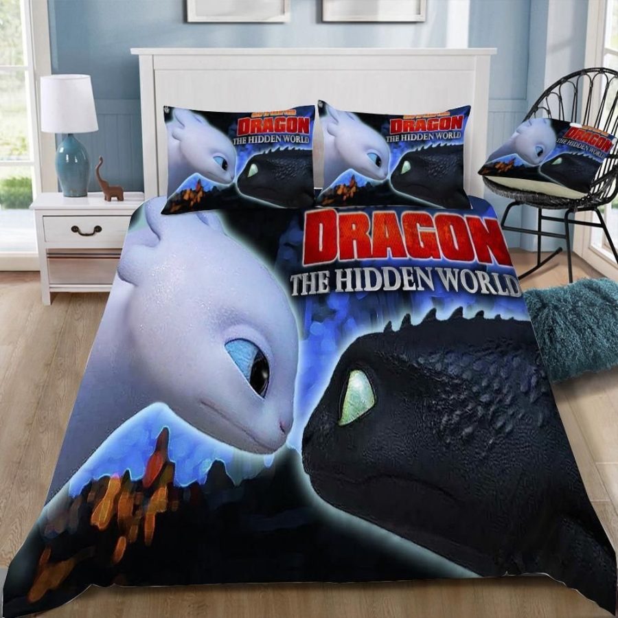 3d Anpassen Drachenzähmen leicht gemacht Dragons 3 The Hiden World 3 Kinderbettwäsche - Bettwäsche – Bild 3
