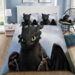 Drachenzähmen leicht gemacht   Dragons 3 Die verborgene Welt 14 Kinderbettwäsche – Bettwäsche