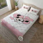 Disney Minnie Mouse Süßer Liebhaber Minnie Mouse Minnie Mouse Kinderbettwäsche – Bettwäsche