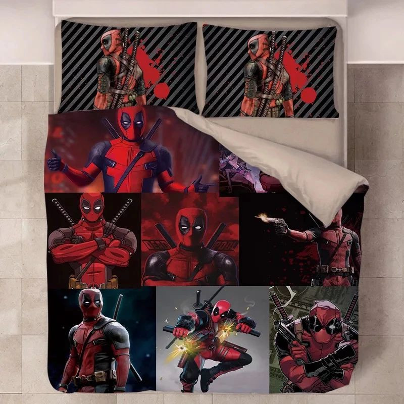Deadpool X Men 07 Kinderbettwäsche - Bettwäsche