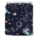 Universum Galaxy Weltraum Kinderbettwäsche – Bettwäsche