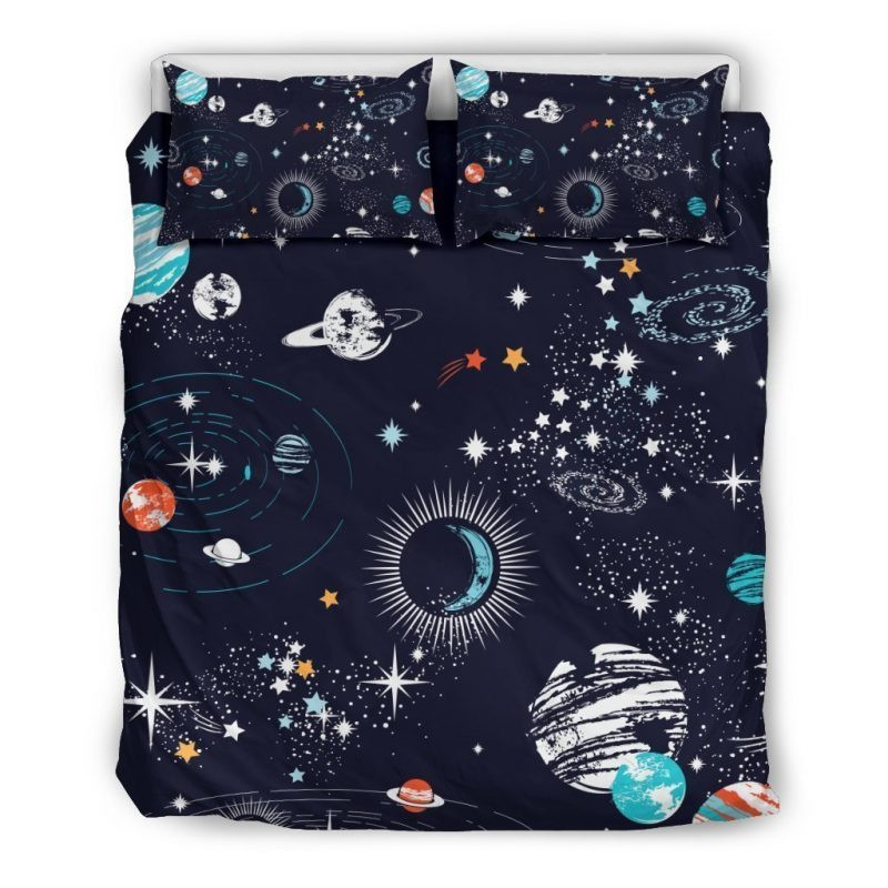 Universum Galaxy Weltraum Kinderbettwäsche - Bettwäsche