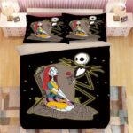Der Albtraum vor Weihnachten Jack Skellington und Sally Kinderbettwäsche – Bettwäsche