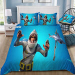 Chomp Sr Fortnite Gamer Kinderbettwäsche – Bettwäsche