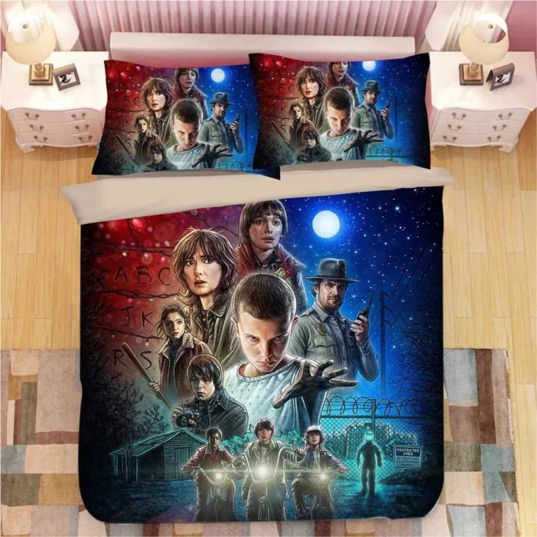 Stranger Things Eleven 4 Kinderbettwäsche - Bettwäsche