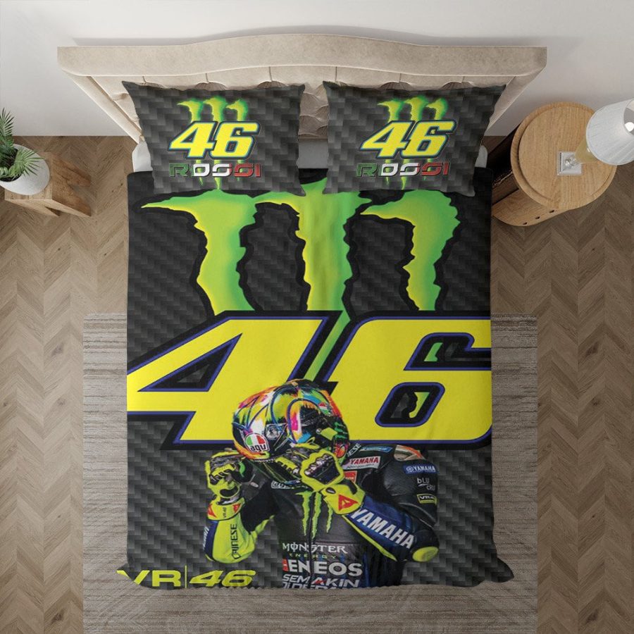 Valentino Rossi Motorradrennen 03 Kinderbettwäsche - Bettwäsche – Bild 3