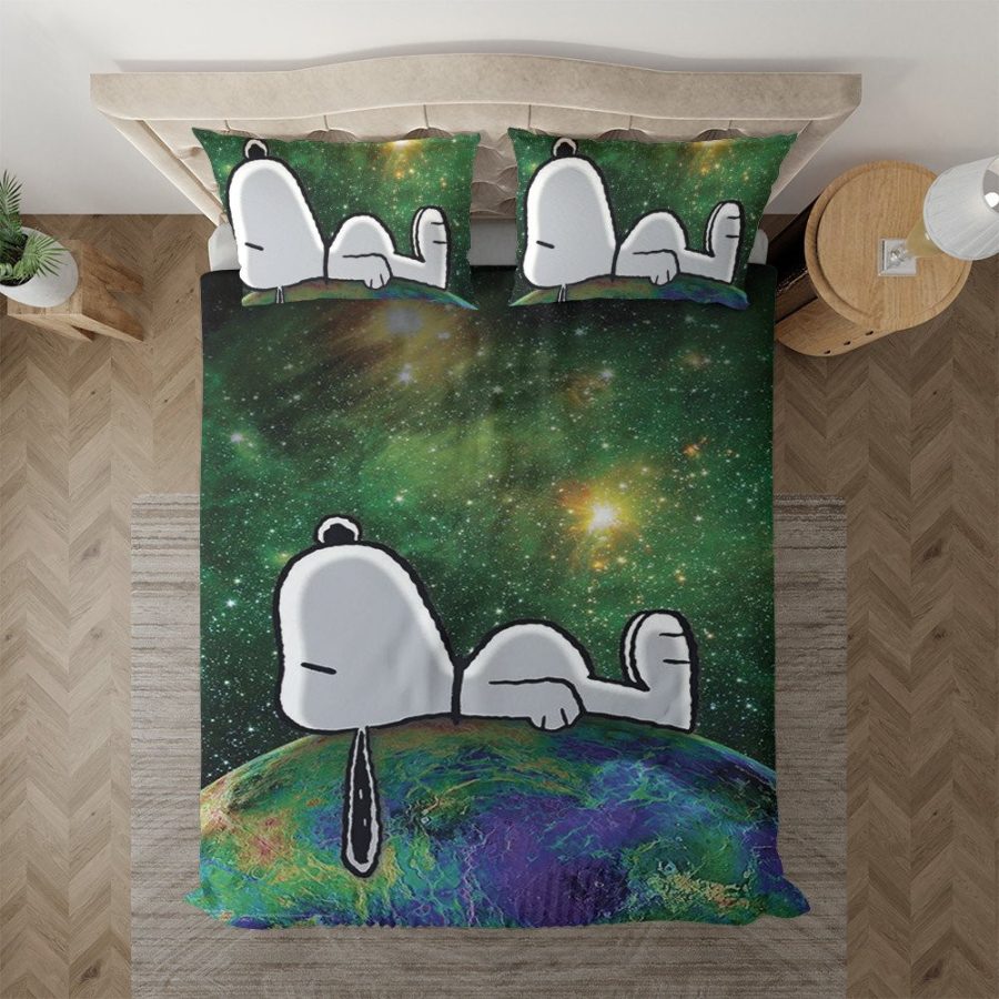 Lustiger Snoopy Peanuts Snoopy Schlaf Kinderbettwäsche - Bettwäsche – Bild 3