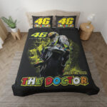 Valentino Rossi Motorradrennen 08 Kinderbettwäsche – Bettwäsche