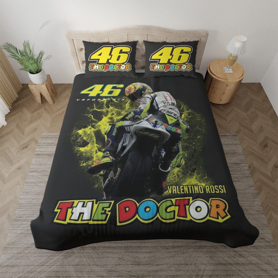 Valentino Rossi Motorradrennen 08 Kinderbettwäsche - Bettwäsche – Bild 3