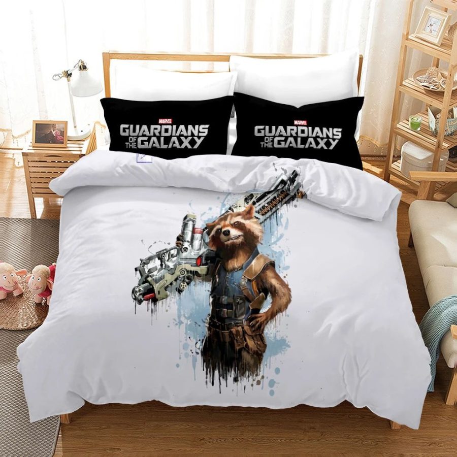 Guardians Of The Galaxy Rocket Raccoon 4 Kinderbettwäsche - Bettwäsche – Bild 3
