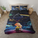 Pink Floyd Band Snoopy und Charlie Brown Snoopy Kinderbettwäsche – Bettwäsche