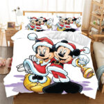 Frohe Weihnachten Disney Micky Maus und Minnie Maus 5 Kinderbettwäsche – Bettwäsche