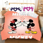 Disney Micky Ihr König Seine Königin Micky Maus Minnie Maus 5 7 Kinderbettwäsche – Bettwäsche