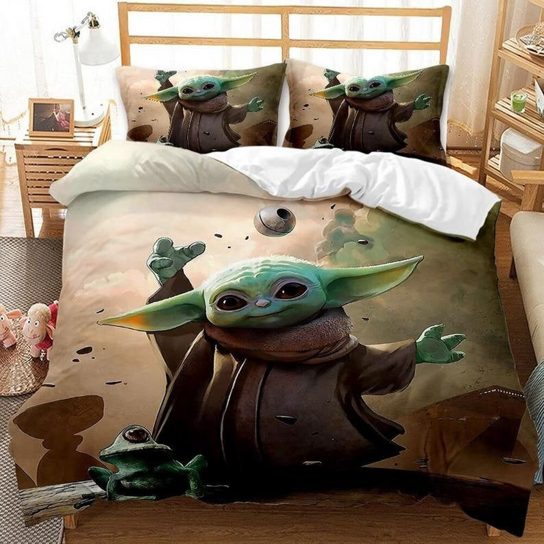 Star Wars Baby Yoda 2 Kinderbettwäsche - Bettwäsche