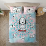 Snoopy The Peanuts Yoga Snoopy Kinderbettwäsche – Bettwäsche