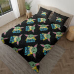 Star Wars Baby Yoda Sky Night DC Comics Kinderbettwäsche – Bettwäsche