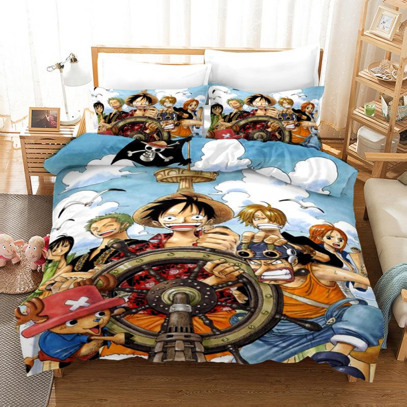 One Piece 36 Alle Charaktere Kinderbettwäsche - Bettwäsche