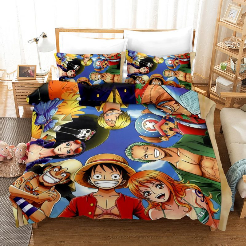 One Piece 37 Alle Charaktere Kinderbettwäsche - Bettwäsche