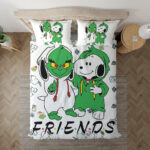 Die Grinch  und Snoopy Freunde Kinderbettwäsche – Bettwäsche