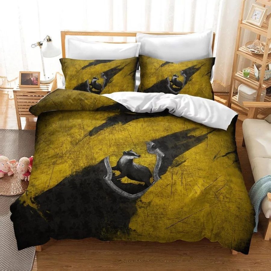 Harry Potter Hufflepuff 3 Kinderbettwäsche - Bettwäsche – Bild 3