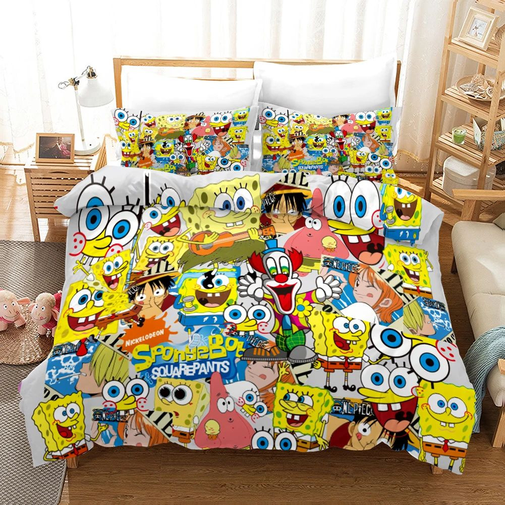 SpongeBob Schwammkopf 15 Kinderbettwäsche - Bettwäsche