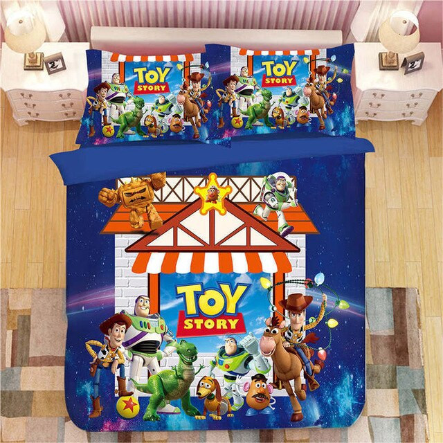 Disney Toy Story Sherif Woody Buzz Lightyear 15 Kinderbettwäsche - Bettwäsche
