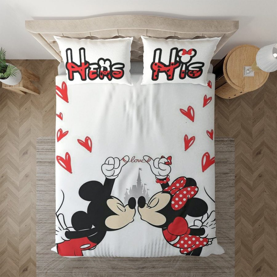 Micky und Minnie Disney 2 Kinderbettwäsche - Bettwäsche – Bild 3