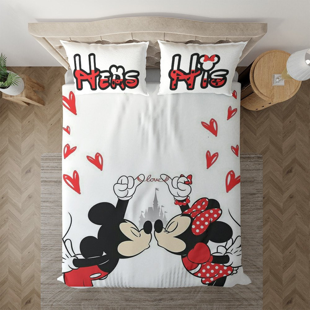 Micky und Minnie Disney 2 Kinderbettwäsche - Bettwäsche