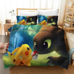 Pokémon Pikachu und Ohnezahn Kinderbettwäsche – Bettwäsche