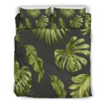 Dunkles Tropical Blatt Kinderbettwäsche – Bettwäsche
