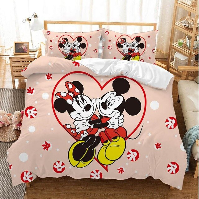 Micky Minnie Maus 223 Kinderbettwäsche - Bettwäsche