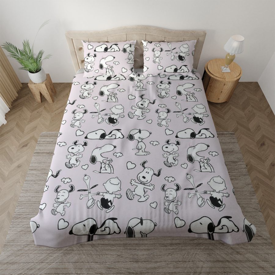 Snoopy Lustiger Snoopy und Charlie Brown Kinderbettwäsche - Bettwäsche – Bild 3
