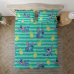 Lilo und Stitch Stitch mit Ananas Kinderbettwäsche – Bettwäsche