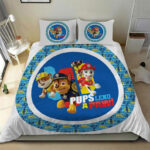 Paw Patrol Pups leihen eine Pfote Kissenbezüge Kinderbettwäsche – Bettwäsche