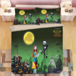 Der Albtraum vor Weihnachten Jack Skellington und Sally 1 Kinderbettwäsche – Bettwäsche