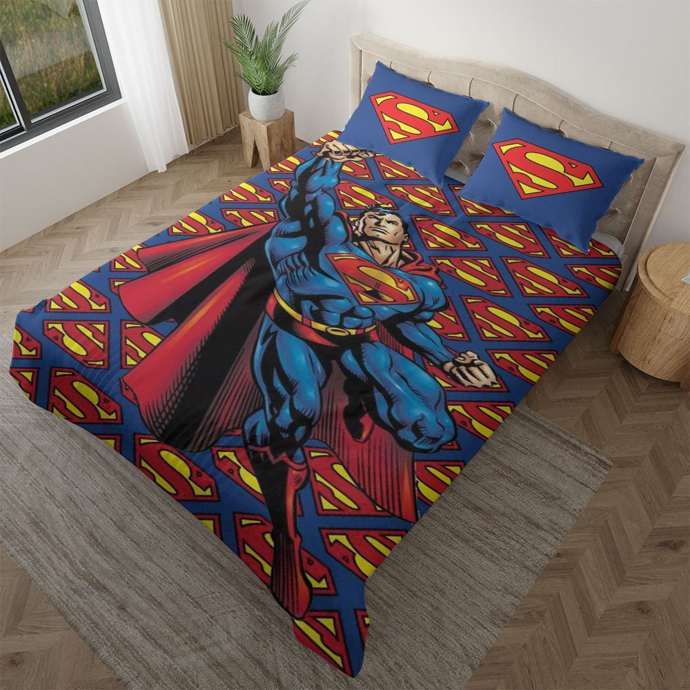 Superman ist hier DC Comics 01 Kinderbettwäsche - Bettwäsche