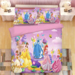 Disney Prinzessin Schloss Aschenputtel Schneewittchen Prinzessin 02 Kinderbettwäsche – Bettwäsche