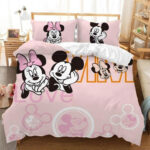 Disney Micky Ihr König Seine Königin Micky Maus Minnie Maus 7 Kinderbettwäsche – Bettwäsche