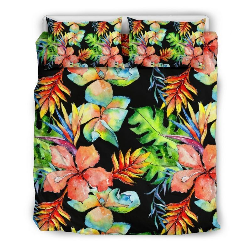 Tropical Hawaii Blumen Kinderbettwäsche - Bettwäsche