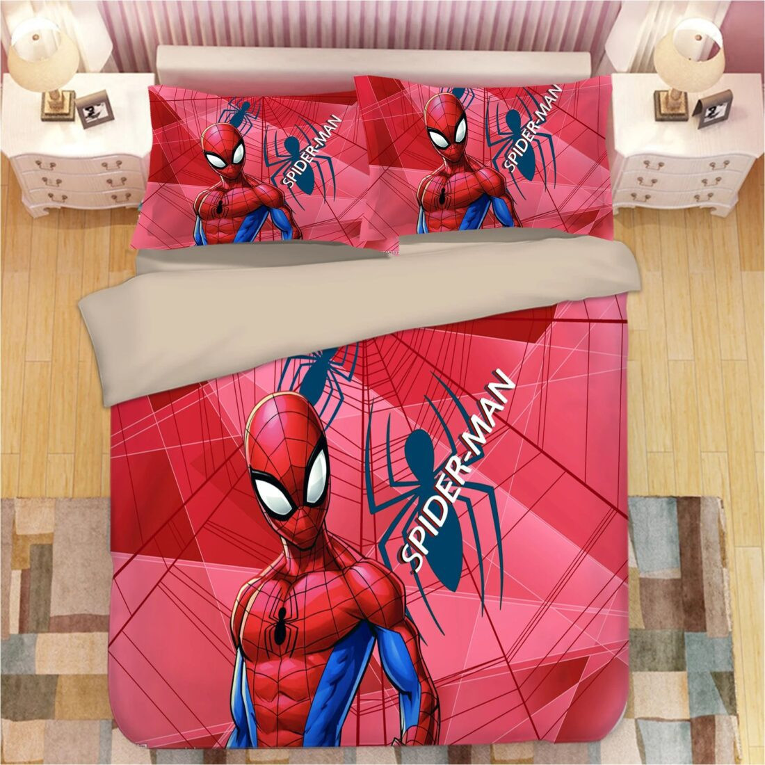 Avengers Spider Man 02 Kinderbettwäsche - Bettwäsche