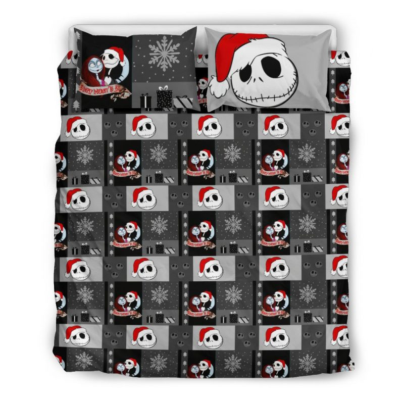 Jack Skellington Halloween 03 Kinderbettwäsche - Bettwäsche