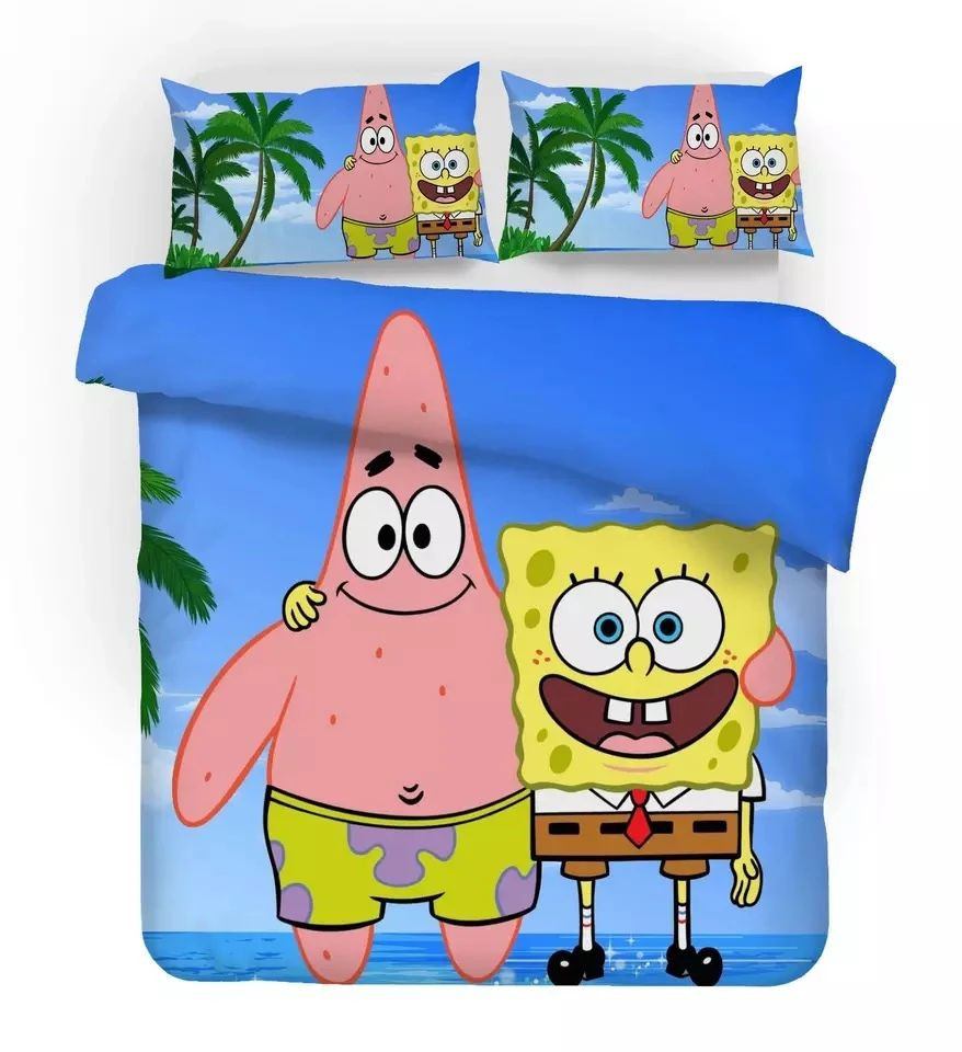 SpongeBob Schwammkopf 36 Kinderbettwäsche - Bettwäsche
