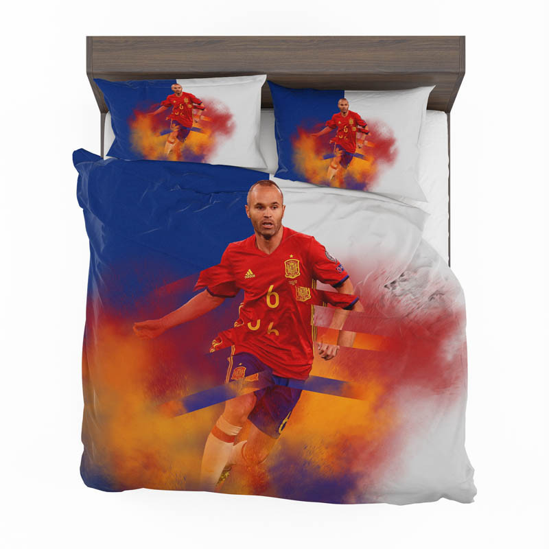 Andres Iniesta FC Barcelona Kinderbettwäsche - Bettwäsche