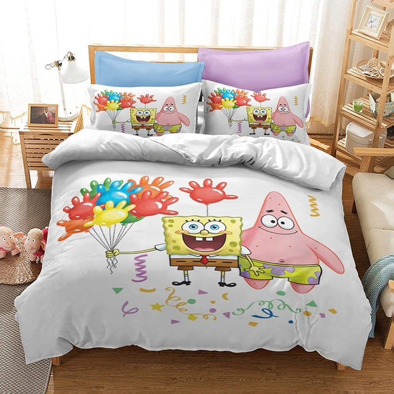 SpongeBob Schwammkopf 45 Kinderbettwäsche - Bettwäsche