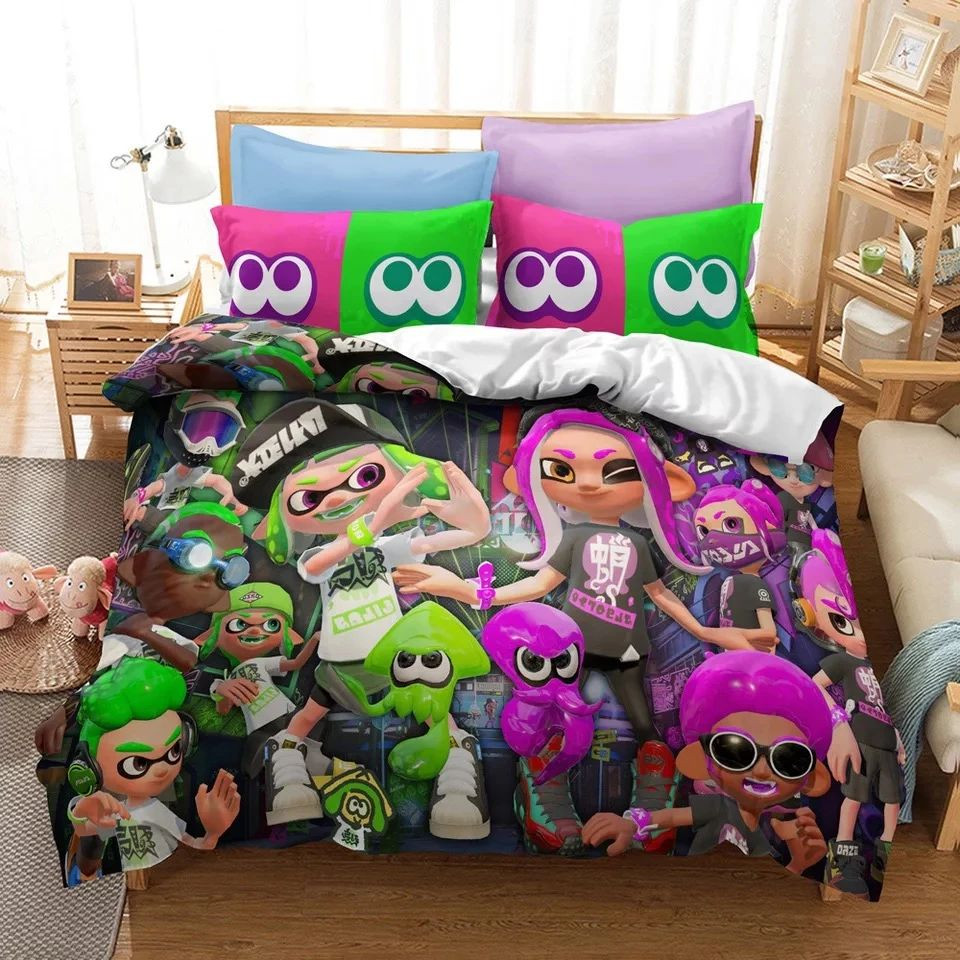 Splatoon 05 Kinderbettwäsche - Bettwäsche