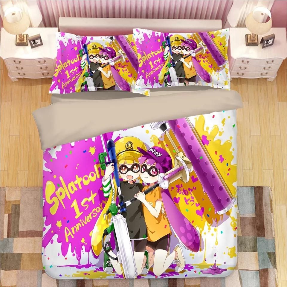 Splatoon 04 Kinderbettwäsche - Bettwäsche