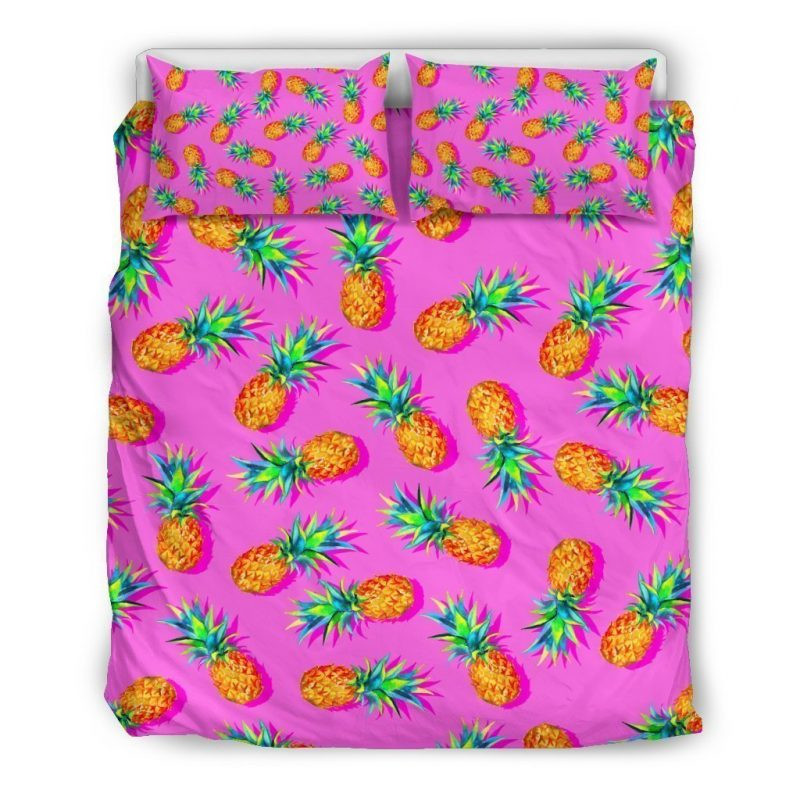 Pinke Ananas Kinderbettwäsche - Bettwäsche