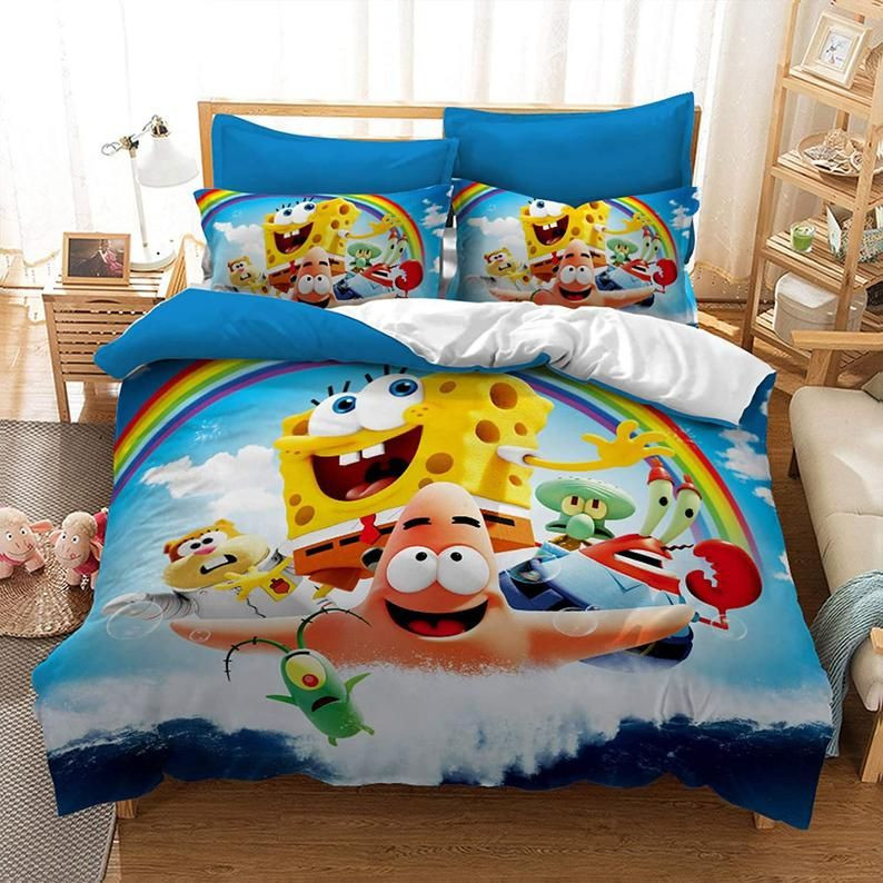 SpongeBob Schwammkopf 19 Kinderbettwäsche - Bettwäsche